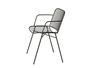 SHADE 626 - Steel chair with armrests _ Et al.